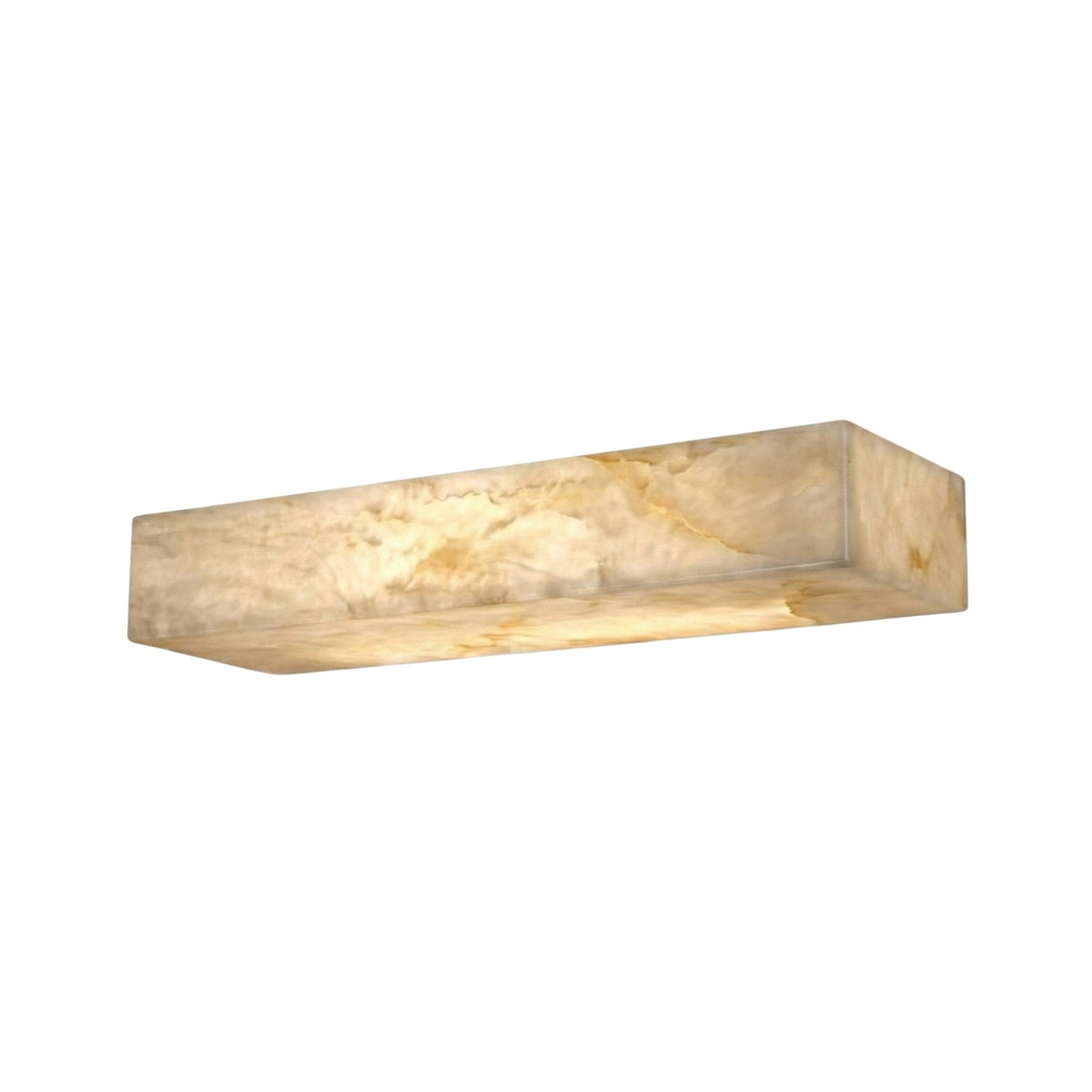 Kate LED Alabaster Wall Shelf Light Small - Soft White