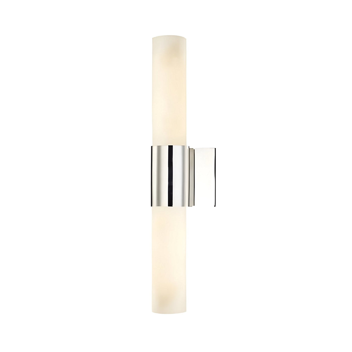 Fiora LED Alabaster Wall Light - Satin Nickel