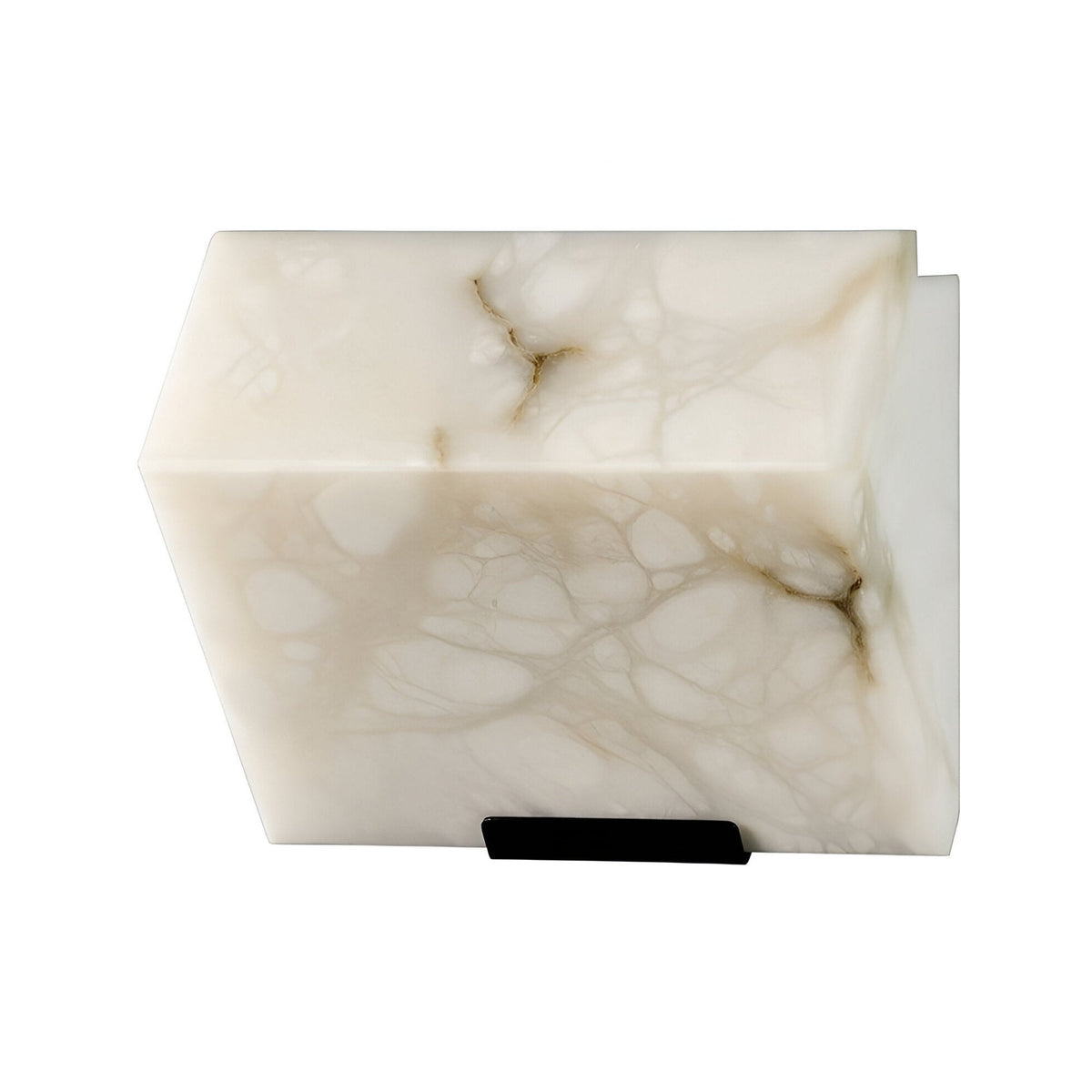 Glorina LED Alabaster Wall Light - Soft White