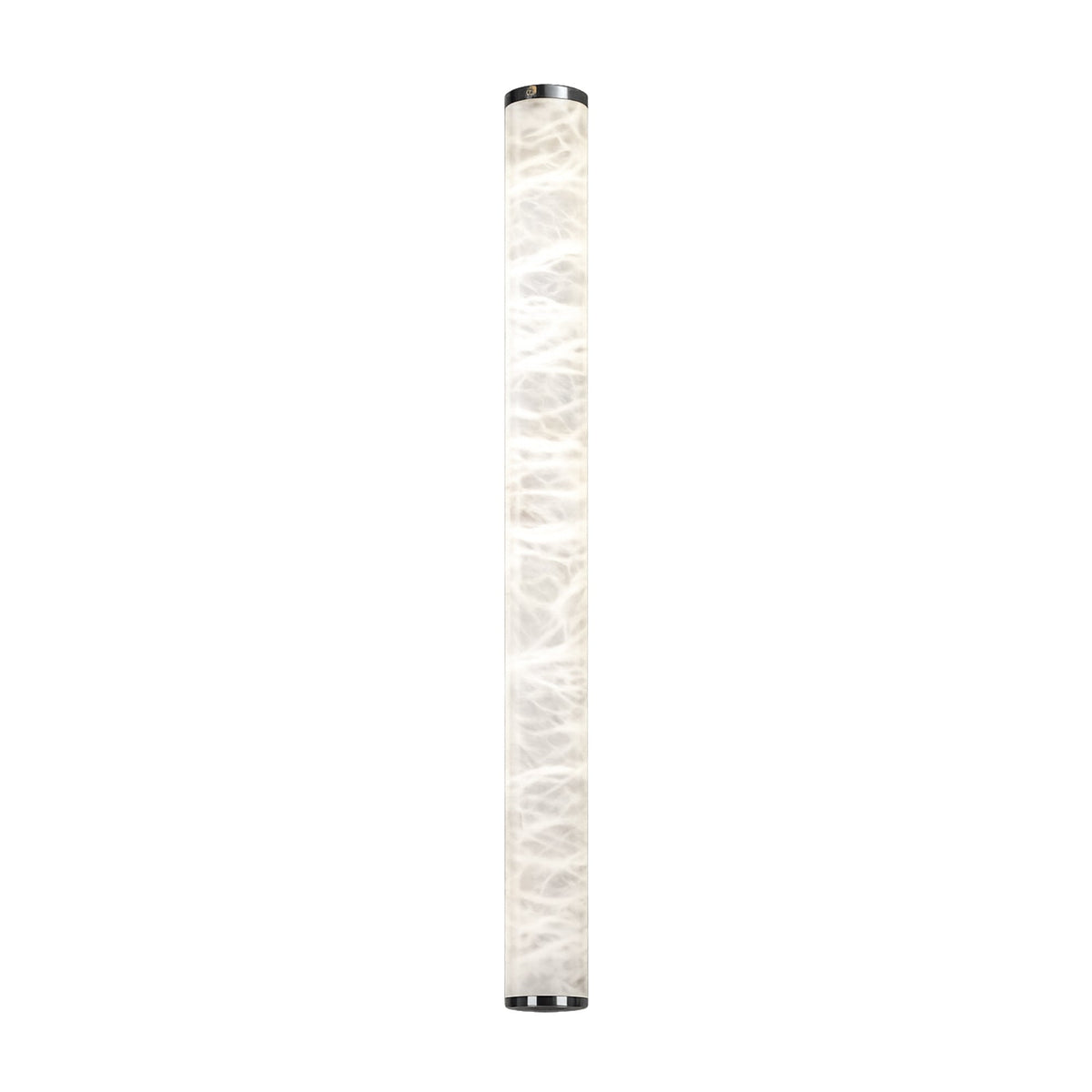 Corvane LED Slim Cylindrical Alabaster Wall Light - Soft White
