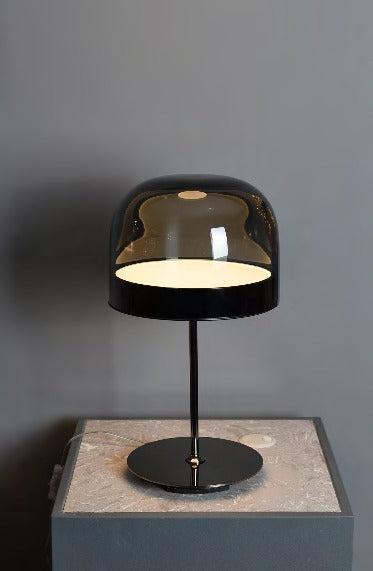 MOPOCE Smoked Glass Dome Table Lamp product view