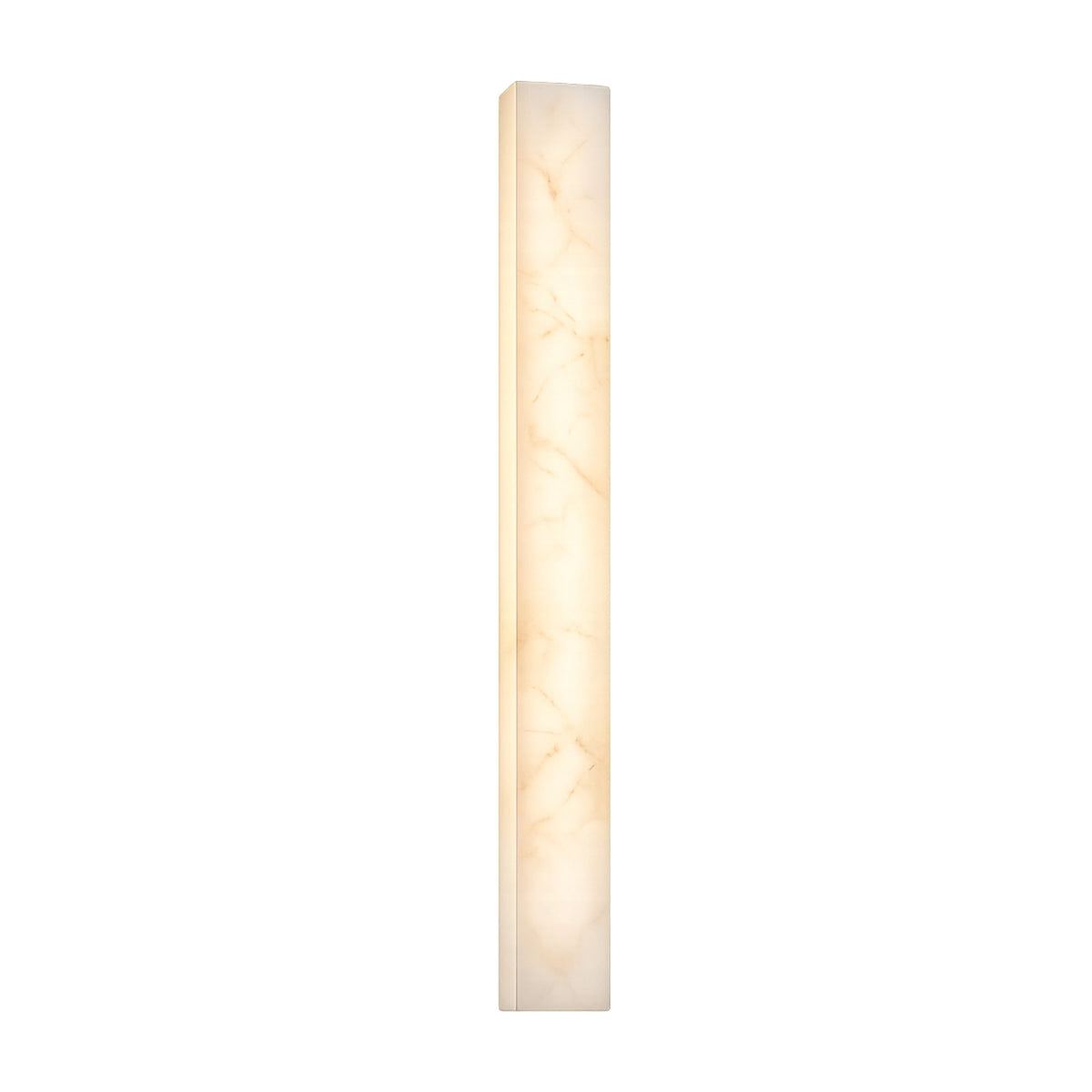 Aureline LED Extra Large Alabaster Column Wall Light - Soft White