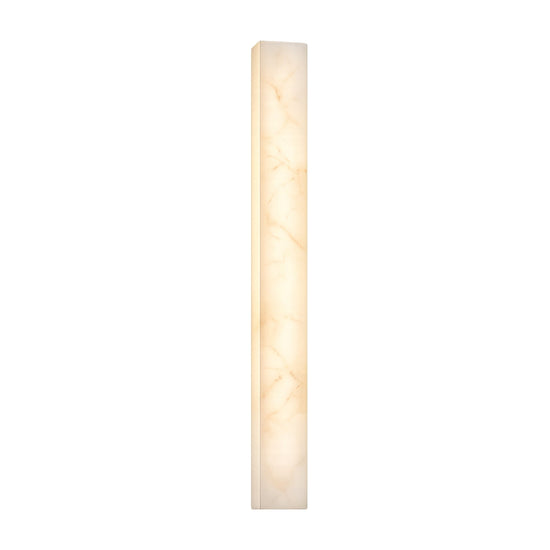 Aureline LED Extra Large Alabaster Column Wall Light - Soft White