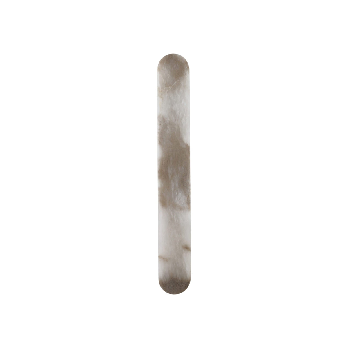 Arvella Small Alabaster Column Wall Light - Soft White