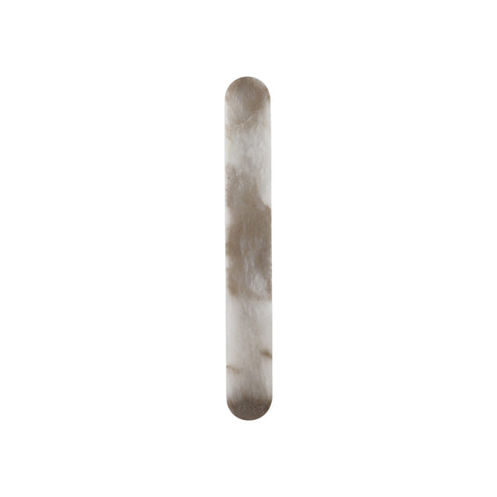 Arvella Small Alabaster Column Wall Light - Soft White