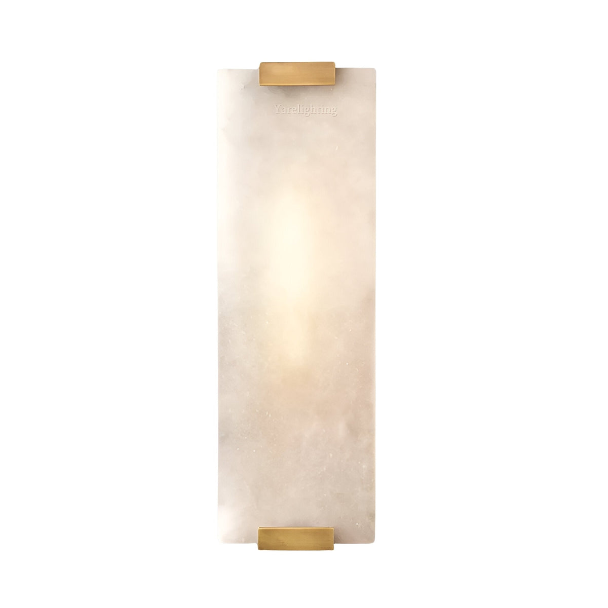 Virelux Alabaster Wall Light - Brass