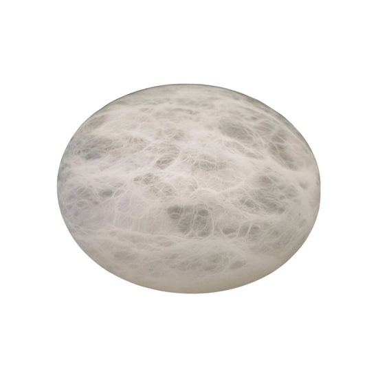 Illuma Pebble Alabaster Table Lamp Small - Soft White