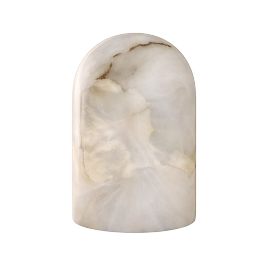 Virelle LED Arched Dome Alabaster Table Lamp - Soft White