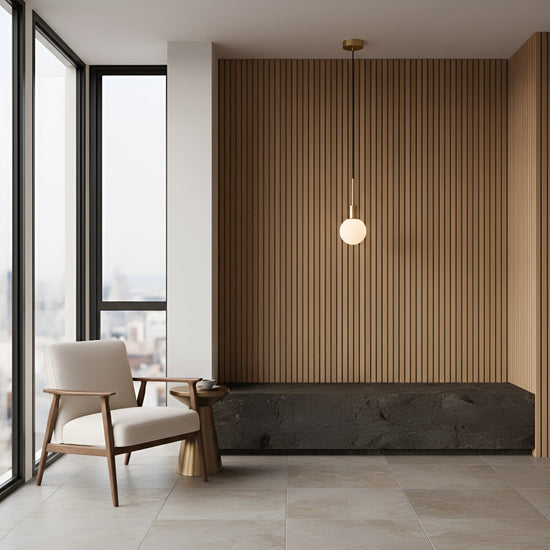 Astra 1 Light Alabaster Pendant Light - Soft White & Brushed Brass