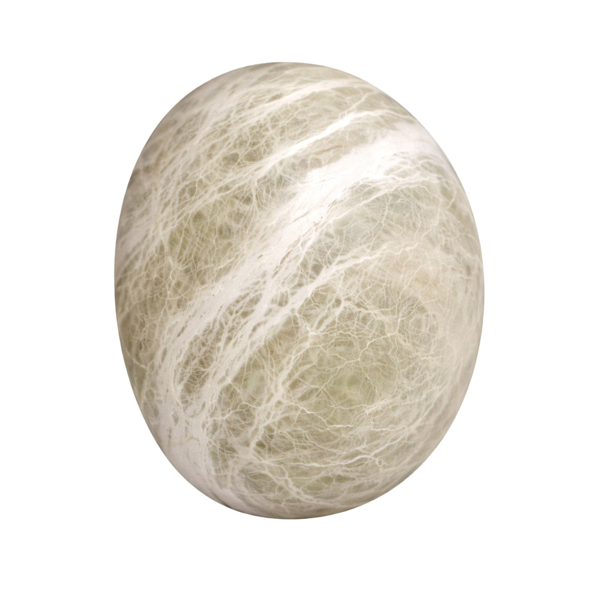Orvani LED Large Round Alabaster Wall Light - Soft White