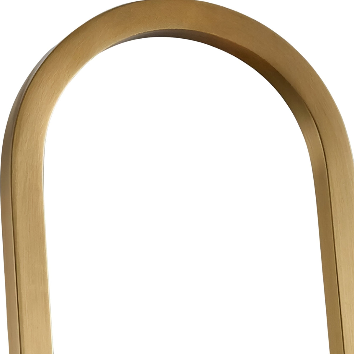 Arvion Slim Capsule Alabaster Pendant Light - Brushed Brass