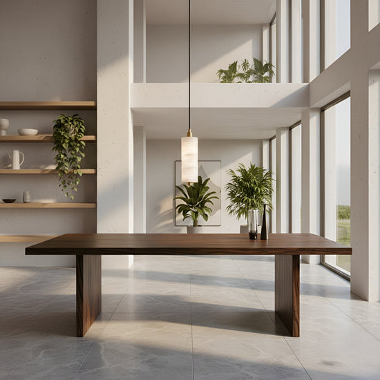 Ardent LED Small Alabaster Column Pendant Light - Brushed Brass