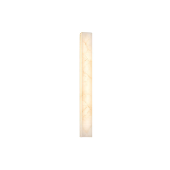 Aureline LED Alabaster Column Wall Light 500mm - Soft White