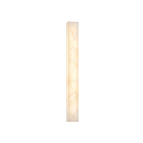 Aureline LED Alabaster Column Wall Light 600mm - Soft White