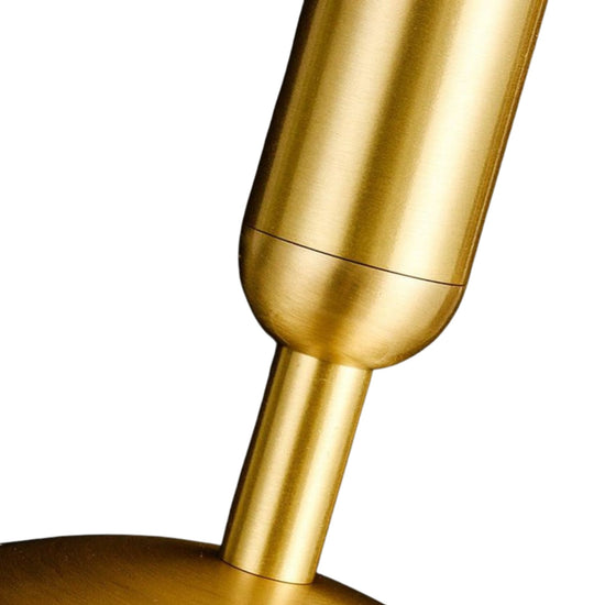Luceris Alabaster Globe Pendant Light - Brushed Brass