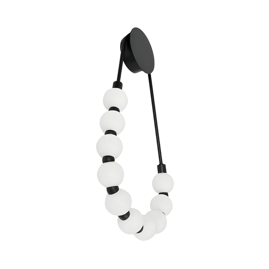 Elixara 10 Light LED Alabaster Wall Light - White