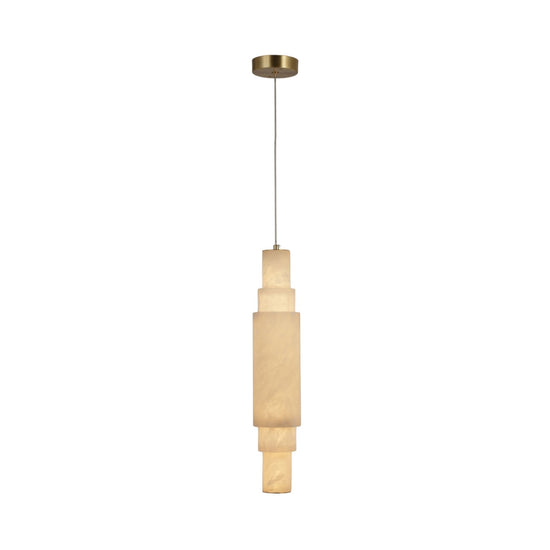 Aurelia LED Alabaster Pendant Light - Soft White