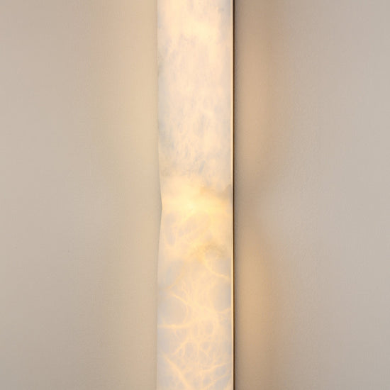 Vera LED Alabaster Wall Light Large - Soft White