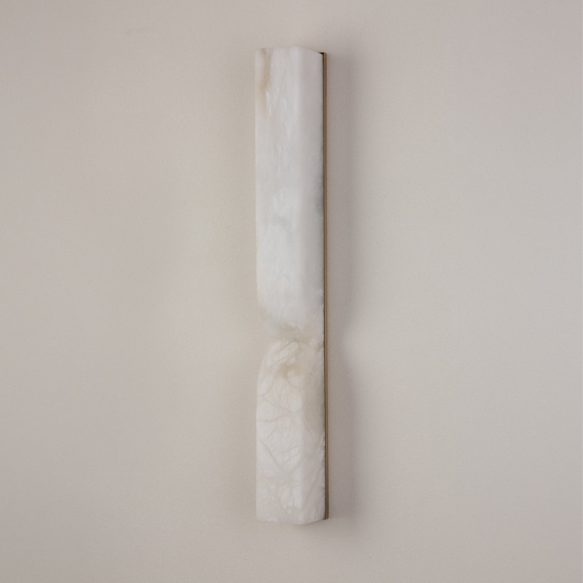 Vera LED Alabaster Wall Light Large - Soft White