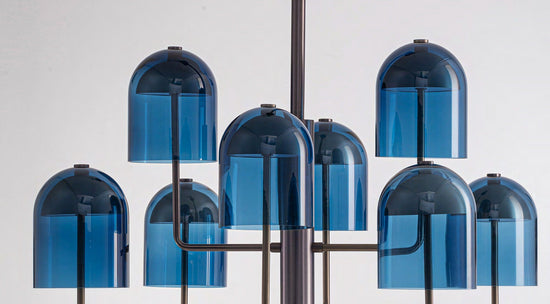 MOPOCE Azure Glass Cluster Pendant product detail