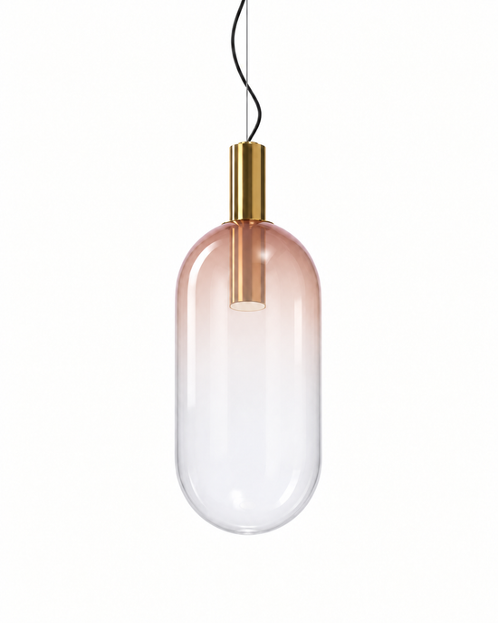 Elino Capsule — white background product view, pink; AI-generated illustration