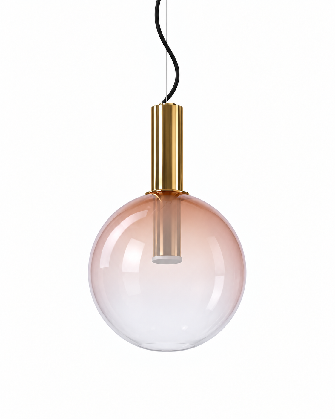 Elino Globe — white background product view, 200 pink; AI-generated illustration