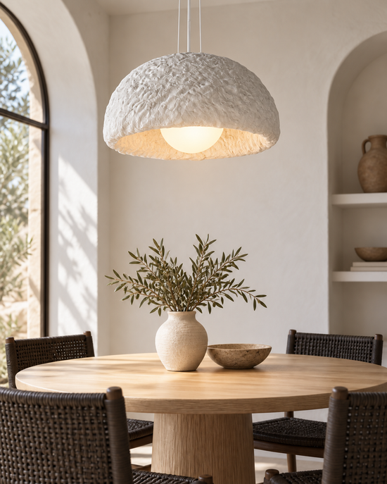 Nelisa — light on; AI-generated interior scene, 600 mm White