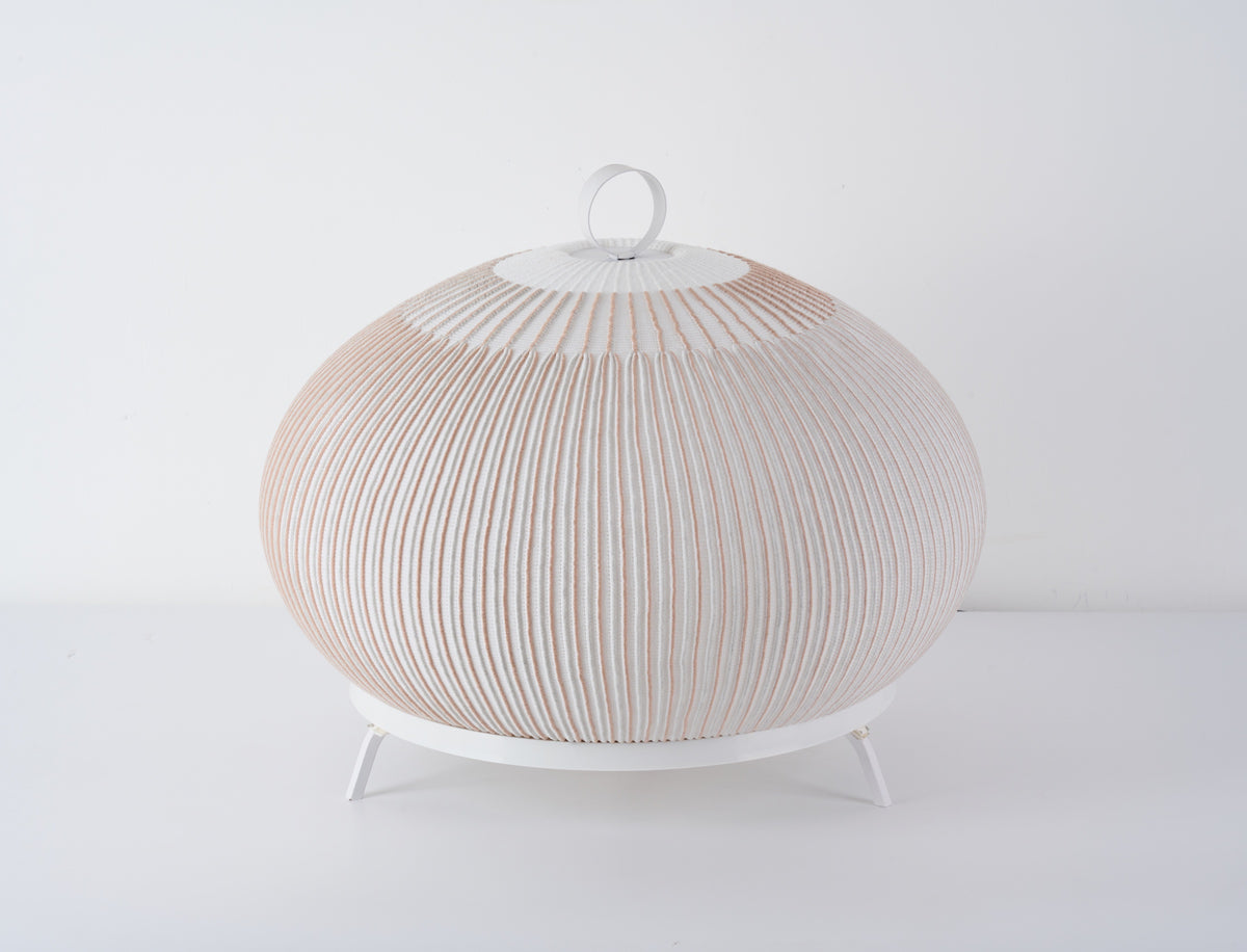 MOPOCE Pleat Low Table Lamp — unlit product view