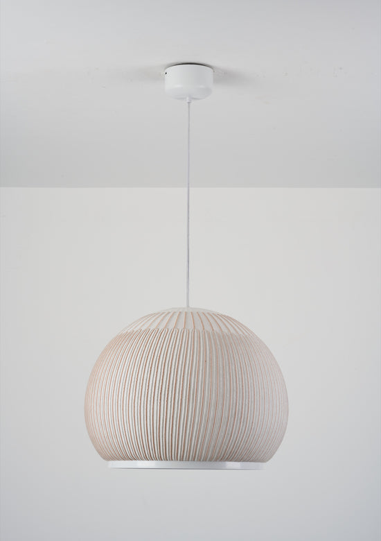 MOPOCE Pleat Round Pendant — unlit product view