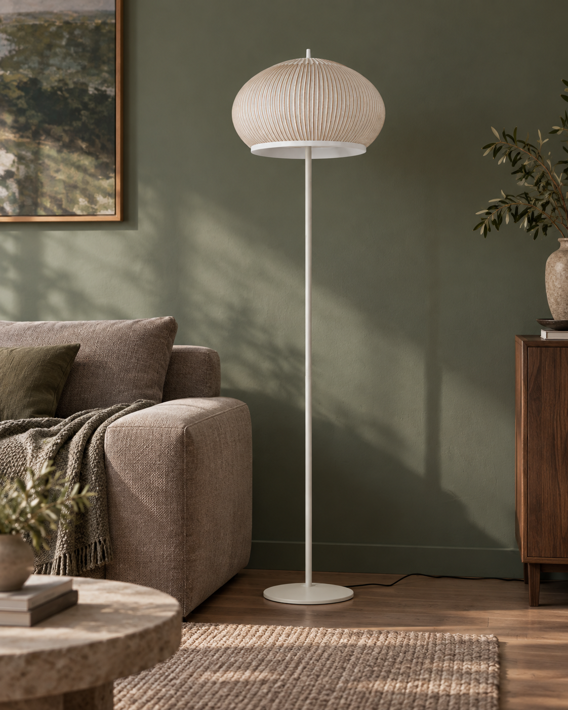 MOPOCE Pleat Slender Floor Lamp