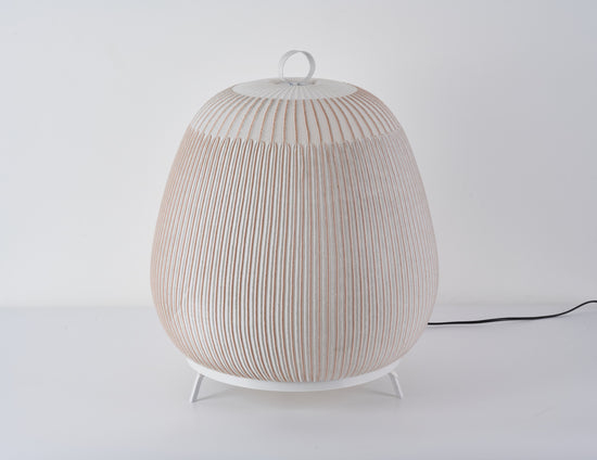 MOPOCE Pleat Tall Table Lamp — unlit product view