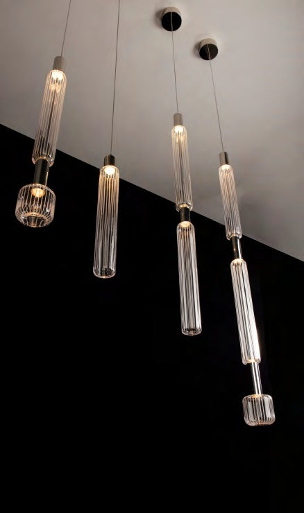MOPOCE Prism Tube Pendant Cluster
