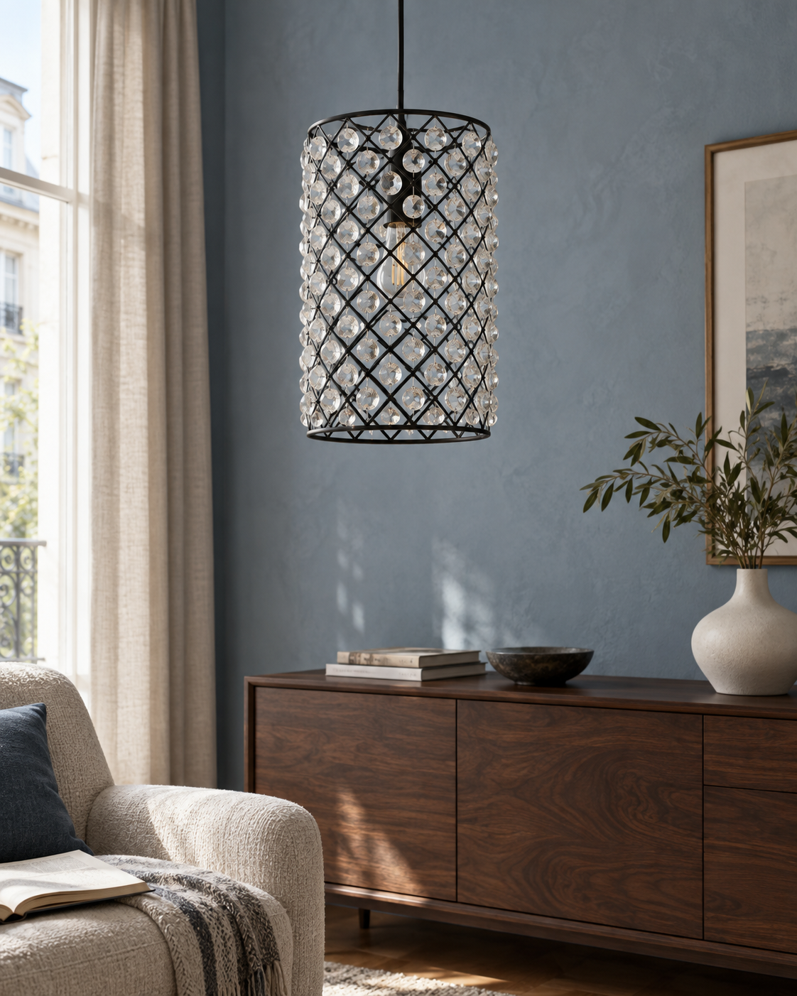 Renira — light off; AI-generated interior scene
