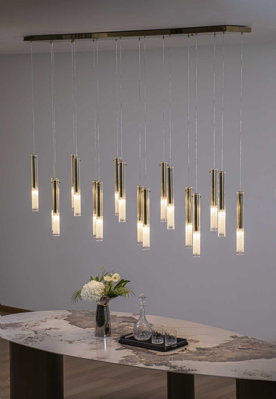 MOPOCE Crystal Rain Bar Pendant