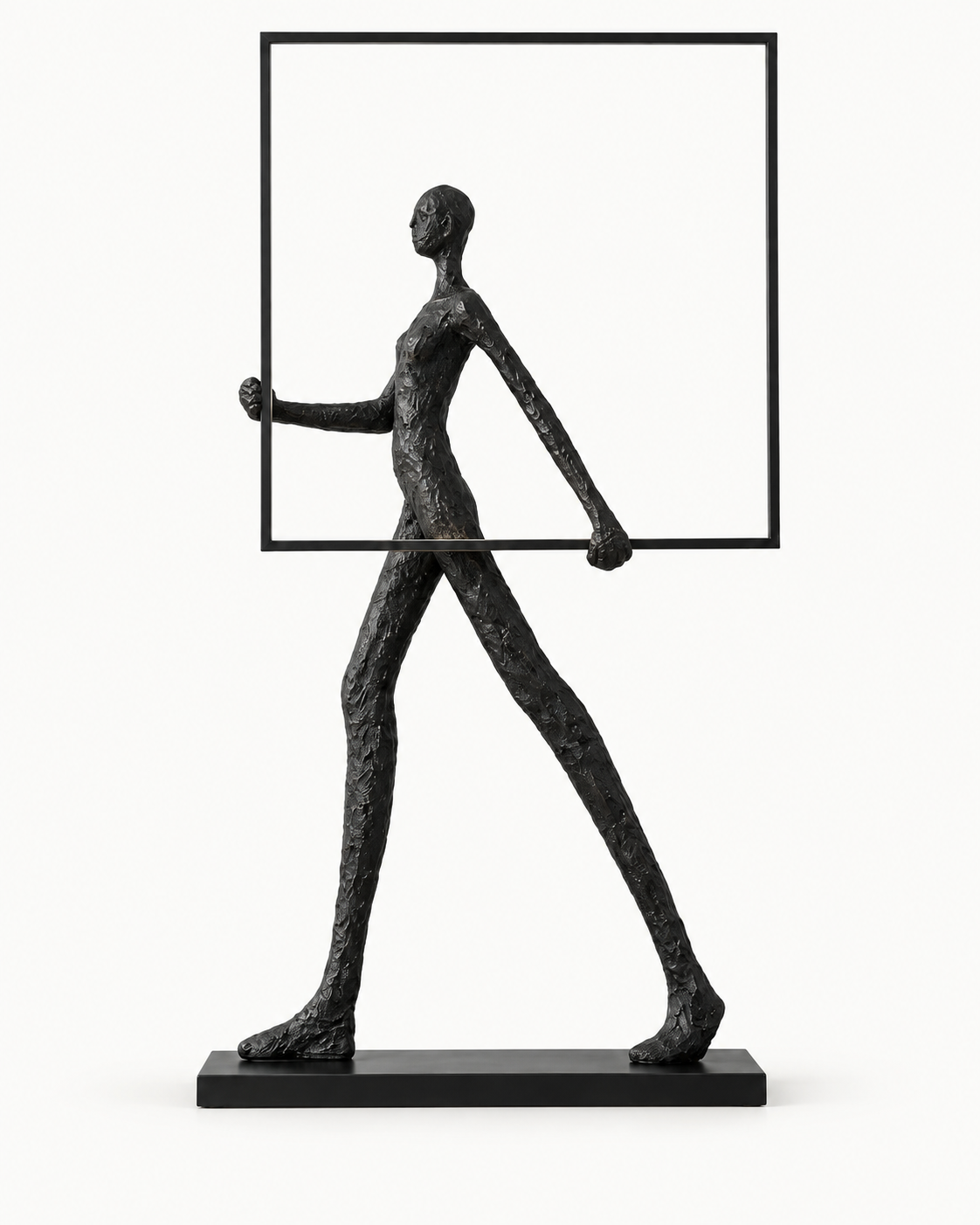 Talira Sculptural Floor Lamp — white background product view; AI-generated illustration